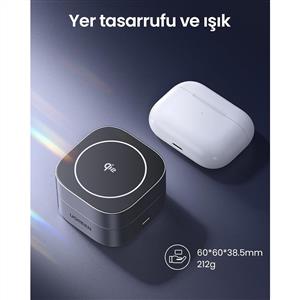 UGREEN 2-in-1 MagSafe Kablosuz Hızlı Şarj Standı