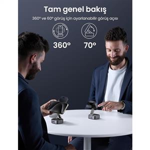 UGREEN 2-in-1 MagSafe Kablosuz Hızlı Şarj Standı
