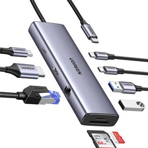UGREEN 9-in-1 USB 3.0 100W PD Port Çoklayıcı Hub