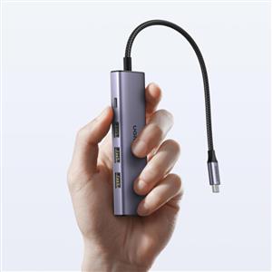 UGREEN 5-in-1 USB-C 100W PD 4K HDMI Hub Çoklayıcı - Gri