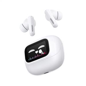 UGREEN HiTune T6 Magic Aktif Gürültü Engelleyici Ekranlı Kablosuz TWS Kulaklık - Beyaz