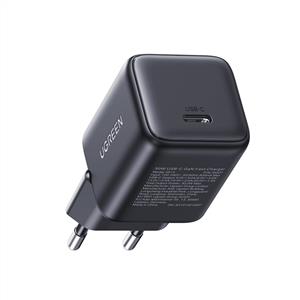 UGREEN 30W GaN USB-C Tek Portlu Hızlı Şarj Cihazı - Gri