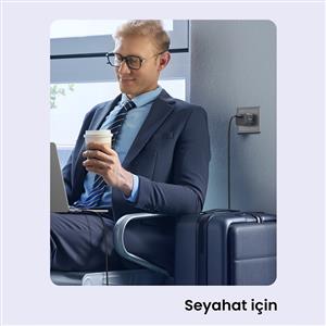 UGREEN 30W GaN USB-C Tek Portlu Hızlı Şarj Cihazı - Gri
