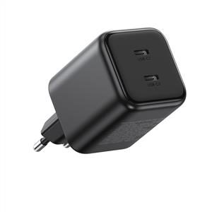 UGREEN 45W GaN Hızlı Şarj Cihazı Type-C QC PD 2xUSB-C - Siyah
