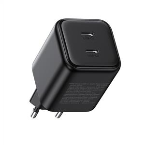 UGREEN 45W GaN Hızlı Şarj Cihazı Type-C QC PD 2xUSB-C - Siyah