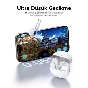 UGREEN LightBuds H5 Pro ENC Kablosuz Bluetooth Kulak İçi Kulaklık - Beyaz