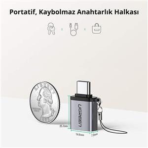 UGREEN Type-C to USB 3.0 Dönüştürücü
