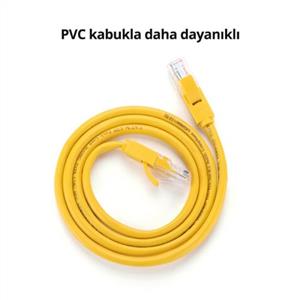 UGREEN CAT5e Ethernet Kablosu 1 Metre - Sarı