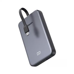 UGREEN Zapix 10.000 mAh 20W Dahili USB-C Kablolu Hızlı Şarj Powerbank