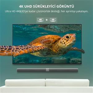 UGREEN Displayport Kablo 1.5m - Siyah