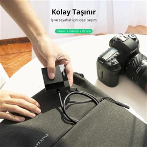 UGREEN USB 3.0 All-in-One Kart Okuyucu 50cm - Siyah
