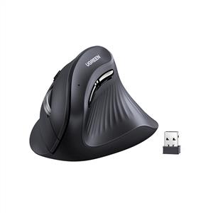 UGREEN 25444 4000 DPI DİKEY ERGONOMIK BLUETOOTH MOUSE-SİYAH