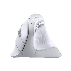 UGREEN 45759 4000 DPI DİKEY ERGONOMIK BLUETOOTH MOUSE-BEYAZ