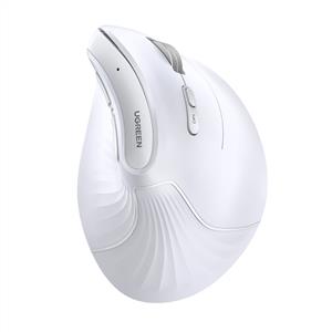 UGREEN 45759 4000 DPI DİKEY ERGONOMIK BLUETOOTH MOUSE-BEYAZ