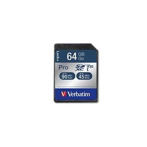Verbatim Pro 64 GB 600X SDXC Hafıza Kartı (90MB/S-45MB/S)