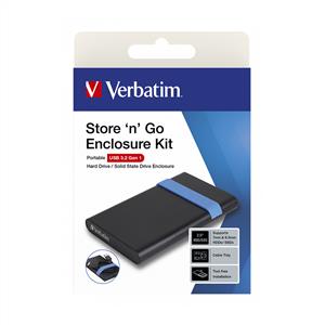 VERBATIM STORE´N´GO ENCLOSURE KIT 2.5' HDD/SSD KUTUSU USB 3.2 GEN1