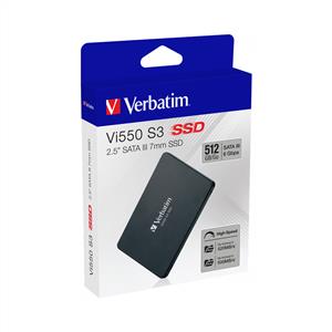 Verbatim 512GB Vi550 S3 SATA 3.0 SSD (Okuma 520MB / Yazma 500MB)