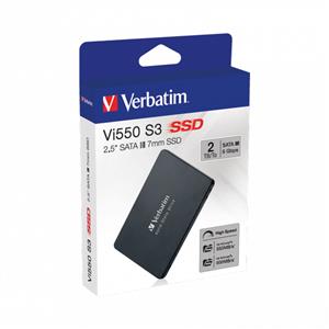 Verbatim 2TB Vi550 S3 SATA 3.0 SSD (Okuma 550MB / Yazma 500MB)