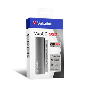 Verbatim 240GB VX500 USB 3.1 GEN2 Harici SSD