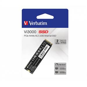 Verbatim 2TB Vi3000 Internal PCIe NVMe M.2 GEN3 SSD (3300MB Okuma/3000MB Yazma)