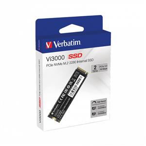 Verbatim 2TB Vi3000 Internal PCIe NVMe M.2 GEN3 SSD (3300MB Okuma/3000MB Yazma)