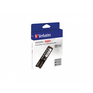 Verbatim 512GB VI 5000 PCIE4 NVME M.2 SSD (Okuma 5000MB / Yazma 2500MB)