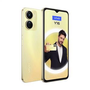Vivo Y16 4/64 Gb Akıllı Telefon Işıltılı Altın