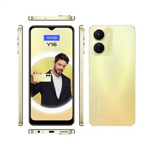 Vivo Y16 4/64 Gb Akıllı Telefon Işıltılı Altın