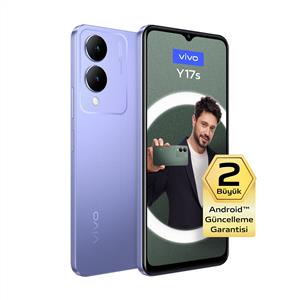 Vivo Y17s 4/128 Gb Akıllı Telefon Işıltılı Mor