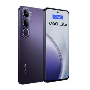 Vivo V40 Lite (8+256) Akıllı Telefon Siyah Mor