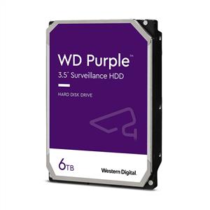 WD 3.5" 6TB Purple Sata 3.0 256MB 5400RPM Güvenlik Harddisk