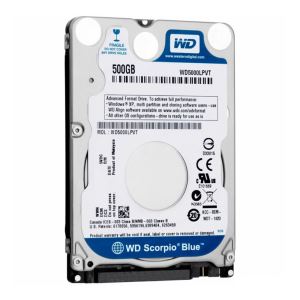 WD 2.5" 500GB Scorpio Blue Sata 3.0 5400Rpm 8MB Cache Notebook Disk