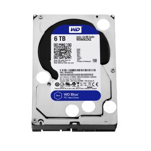 WD Blue 3,5" 6TB 64MB SATA III 6Gb/s 5400 RPM