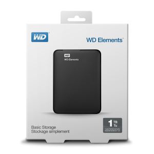 WD 2,5" 1TB Elements USB3.0 / USB2.0 Taşınabilir Disk