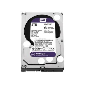 WD Purple 3.5'' 4TB 64MB SATA III 6Gb/s 7/24 Güvenlik - Vatan