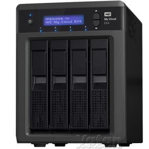 WD My Cloud EX4 Gigabit Ethernet Disksiz Kişisel Bulut Depolama