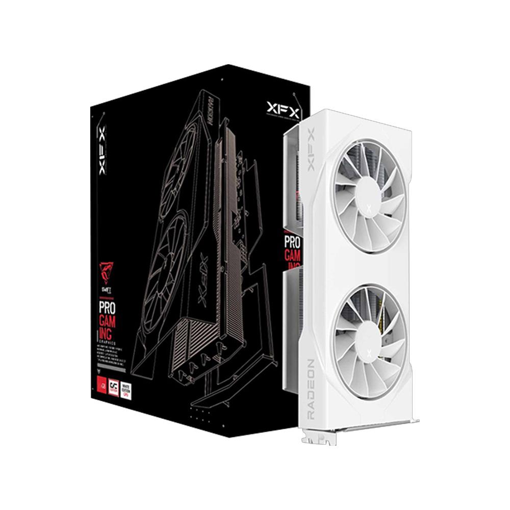 XFX SWIFT RADEON RX 9060 XT GAMING WHITE DUAL OC 8GB GDDR6 128Bit