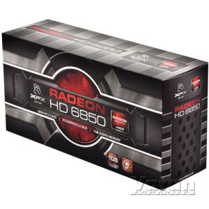 XFX HD6850 Çift Fan GDDR5 1GB 256Bit AMD Radeon DX11 Ekran Kartı