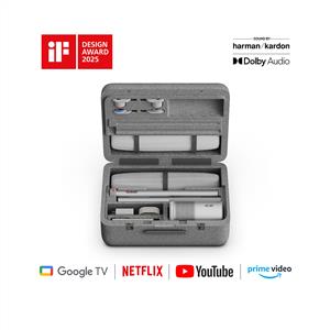 Xgimi MoGo 4 Lazer Outdoor 550 Lümen Full HD Wi-Fi Google TV Taşınabilir Projeksiyon Cihaz