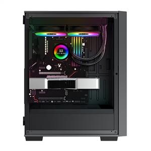 XIGMATEK LUX G 4x120mm ARGB FANLI 750W TEMPER CAMLI MidT ATX GAMING KASA