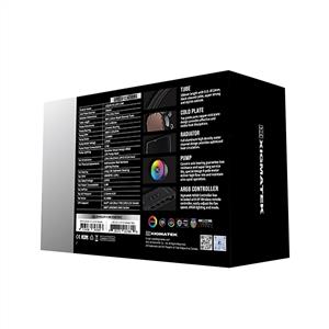 XIGMATEK LIQUID KILLER X240 SİYAH 1800RPM ARGB AM5/LGA1700 240mm SIVI SOĞUTMA