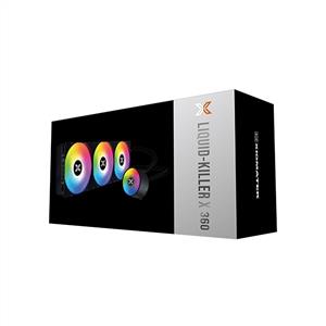 XIGMATEK LIQUID KILLER X360 SİYAH 1800RPM ARGB AM5/LGA1700 360mm SIVI SOĞUTMA