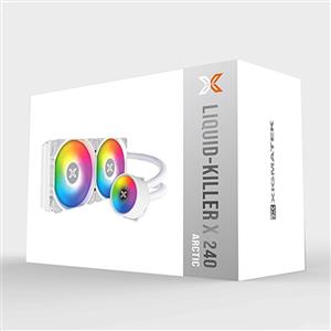 XIGMATEK LIQUID KILLER X240ARCTIC BEYAZ1800RPM ARGBAM5/LGA1700 240mmSIVI SOĞUTMA