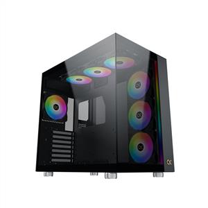  XIGMATEK AQUA ULTRA SİYAH 7x12cm ARGB TEMPERLİ CAM MidT E-ATX GAMING KASA