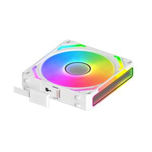 XIGMATEK STARLINK ULTRA ARCTIC 3x12cm Beyaz Mini ARGB Fan Kontolcü Fan Kiti