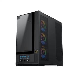 XIGMATEK VISION SİYAH 7x12cm ARGB MidT E-ATX GAMING KASA