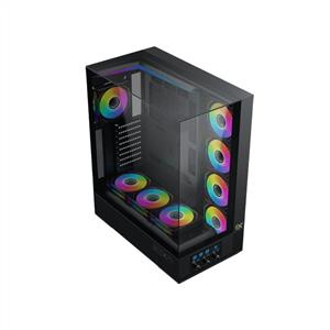 XIGMATEK VISION PRO SİYAH 7x12cm ARGB MidT E-ATX GAMING KASA