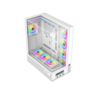 XIGMATEK VISION PRO ARCTIC BEYAZ 7x12cm ARGB MidT E-ATX GAMING KASA