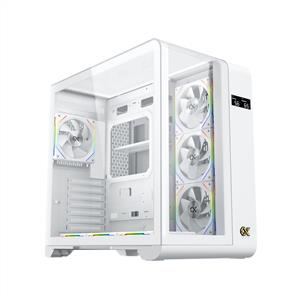 XIGMATEK PANO S ARCTIC BEYAZ  7x12cm ARGB TEMPERLİ CAM MidT E-ATX GAMING KASA