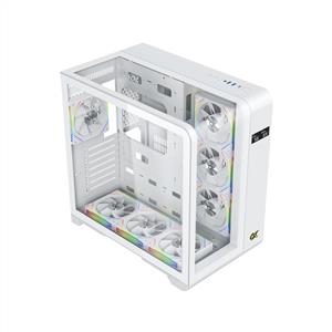 XIGMATEK PANO S ARCTIC BEYAZ  7x12cm ARGB TEMPERLİ CAM MidT E-ATX GAMING KASA